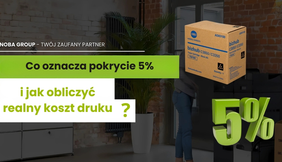 Wydajność tonera: Co oznacza pokrycie 5% i jak obliczyć realny koszt druku?