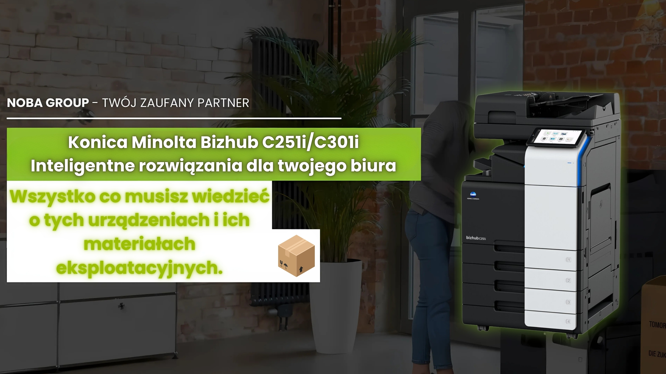 Konica Minolta Bizhub C251i/C301i: Inteligentne rozwiązania dla Twojego biura – wszystko, co musisz wiedzieć o tych urządzeniach i ich materiałach eksploatacyjnych.
