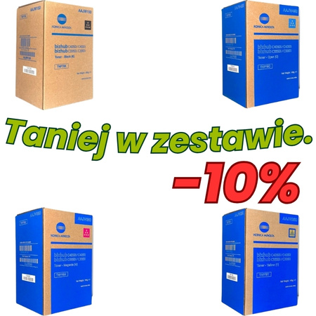 Oryginalne tonery Konica Minolta TNP79 – zestaw (CMYK) do bizhub C3350i/C3351i/C4050i/C4051i
