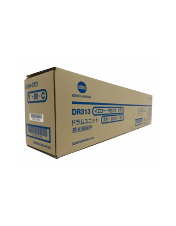 Oryginalny bęben Konica Minolta DR313CMY – Cyan,Magenta,Yellow (niebieski,różowy,żółty)