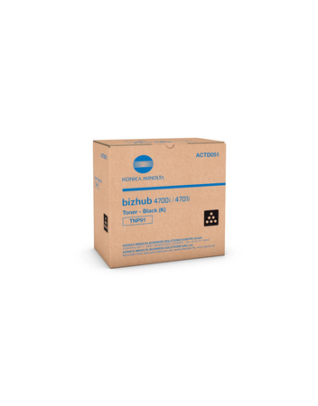 Oryginalny toner Konica Minolta TNP91K –  Black (czarny) do 4700i/4701