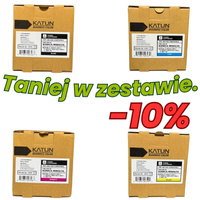 Zamienniki tonerów Konica Minolta TNP48 CMYK – zestaw (Katun) do bizhub C3350, C3850